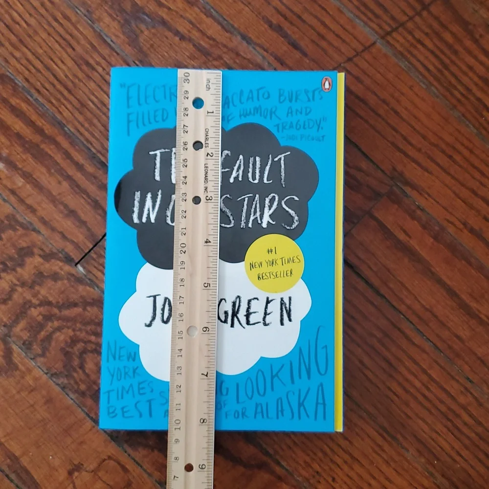 The Fault In Our Stars, John Green, Paperback, Painted Edges